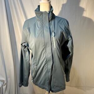 Columbia Interchange Green Ski Jacket Women’s Medium – Zip‑Up Waterproof